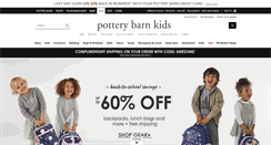 Desktop Screenshot of potterybarnkids.com